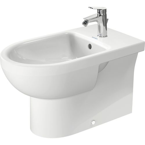 Main product image of No.1 Floor-mounted Bidet, 25-5/8" (white) High Gloss, 1 Faucet Hole, Overflow