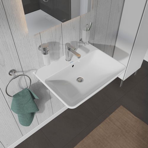 Main product image of Washbasin 650mm Me By Starck (white) With Of With Tp 1 Th