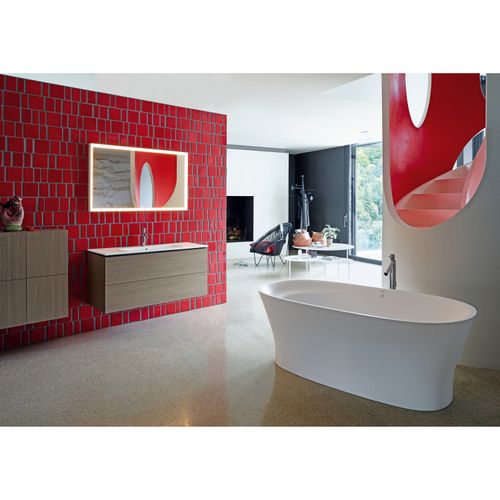 Main product image of Furniture Basin 1230mm Me By Starck (white) With Of With Tp 1 Th