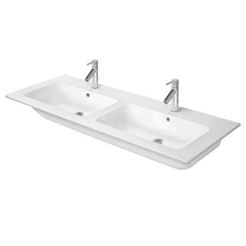Main product image of 130 cm Me By Starck Double Vanity Sink (White)