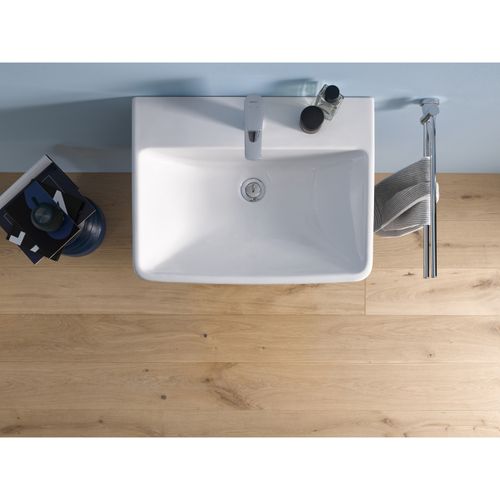 Main product image of No.1 Sink 25-5/8" (white) High Gloss, Faucet Hole Platform, Number Of Faucet Holes: 1, Overflow