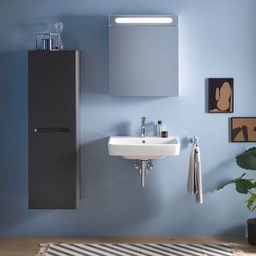Main product image of No.1 Sink 25-5/8" (white) High Gloss, Faucet Hole Platform, Number Of Faucet Holes: 1, Overflow