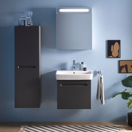 Main product image of No.1 Sink 25-5/8" (white) High Gloss, Faucet Hole Platform, Number Of Faucet Holes: 1, Overflow