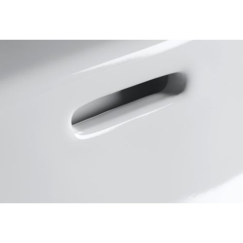 Main product image of Soleil By Starck Washbowl 22" (white) High Gloss, Number Of Faucet Holes: 1, Overflow, Ground