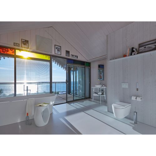 Main product image of Me By Starck Wall-mounted Toilet Bowl For Shower-toilet Seat (white) With Hygieneglaze