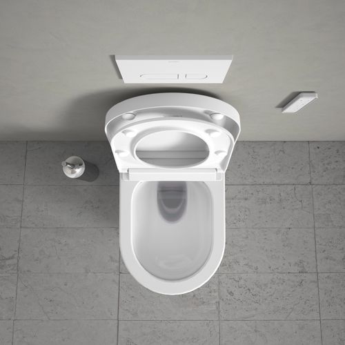 Main product image of Me By Starck Wall-mounted Toilet Bowl For Shower-toilet Seat (white) With Hygieneglaze