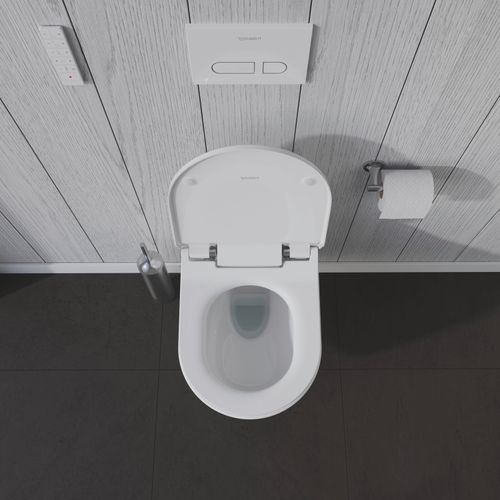 Main product image of Toilet Wm 570mm Me By Starck (white) Washdown Durafix Rimless Us
