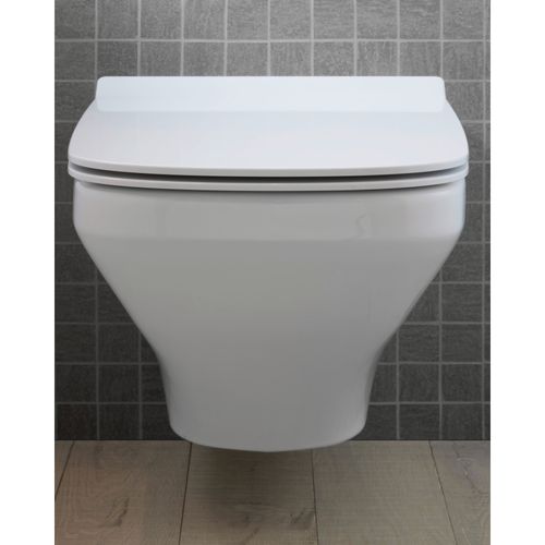 Main product image of Durastyle Wall Mounted Toilet Bowl Dual Flush (white)