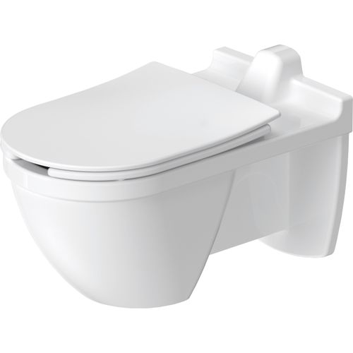 Main product image of Toilet Wall Mounted 660mm Starck 3 (white)siphon Jetelong.conc.inlet