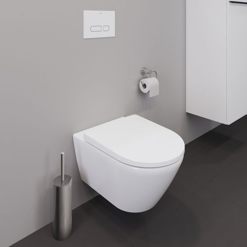 Main product image of D-neo Wall-mounted Toilet (white) With Hygieneglaze