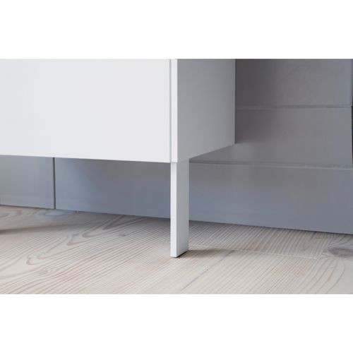 Main product image of Vanity Legs and Feet, 2 Pieces (White), BR979302222