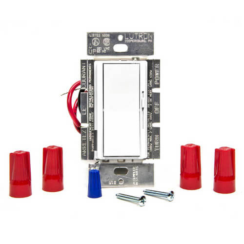 DV103PHWH Lutron (OLD) DV103PHWH Diva 3Way 1000W Dimmer with Locator Light (White