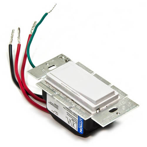 DV103PHWH Lutron (OLD) DV103PHWH Diva 3Way 1000W Dimmer with Locator Light (White