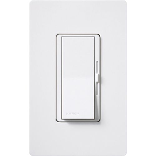 Main product image of Diva Single Pole 1000W Dimmer with Locator Light (White, Clamshell Package)