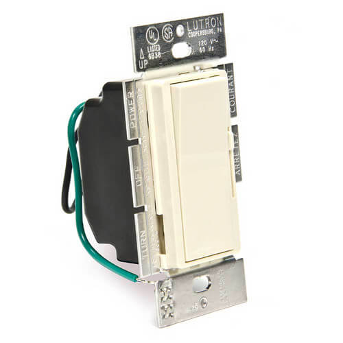 DV600PLA Lutron (OLD) DV600PLA Diva Single Pole 600W Dimmer with Locator Light (Light
