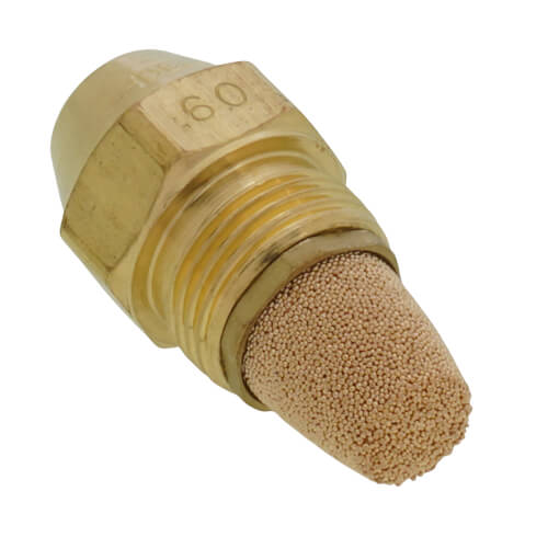 Main product image of Type A Hollow 80° Brass Oil Nozzle (0.60 GPH)
