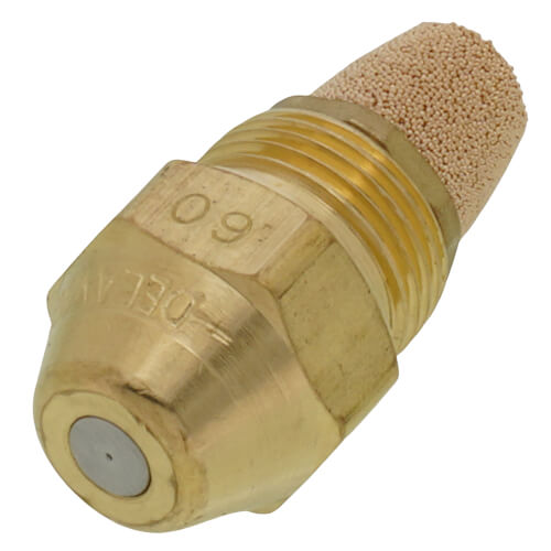 Main product image of Type A Hollow 80° Brass Oil Nozzle (0.60 GPH)
