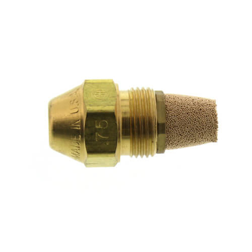 Type A Hollow 70° Brass Oil Nozzle (0.75 GPH)