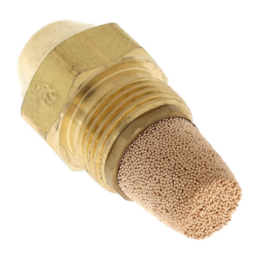 Main product image of Type A Hollow 60-Degree Brass Oil Nozzle (0.80 GPH)