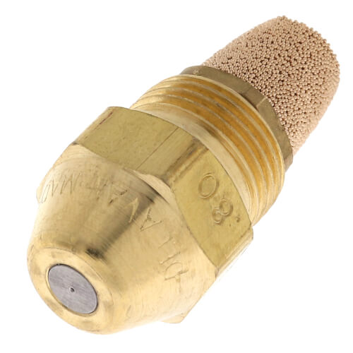 Main product image of Type A Hollow 60-Degree Brass Oil Nozzle (0.80 GPH)