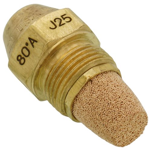 Main product image of Type A Hollow 80° Brass Oil Nozzle (0.85 GPH)