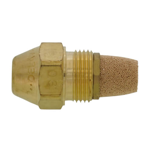 Main product image of Type A Hollow 70° Brass Oil Nozzle (0.90 GPH)