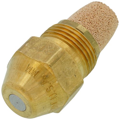 Main product image of Type A Hollow 80° Brass Oil Nozzle (1.10 GPH)