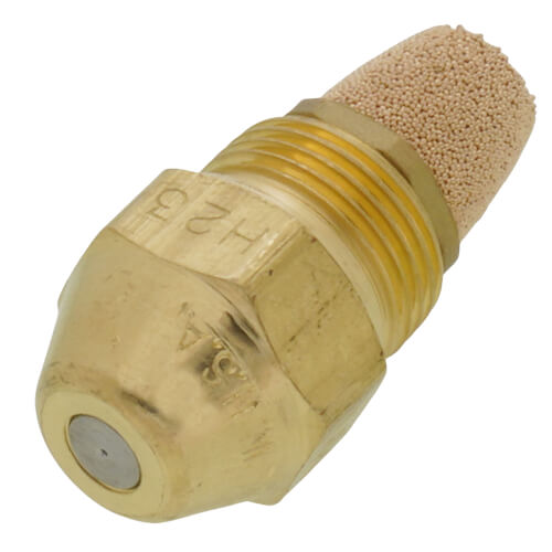 Main product image of Type A Hollow 80° Brass Oil Nozzle (1.35 GPH)