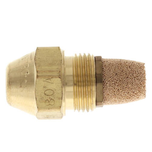 Main product image of Type A Hollow 80° Brass Oil Nozzle (1.65 GPH)
