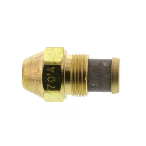 Main product image of Type A Hollow 70° Brass Oil Nozzle (4.50 GPH)