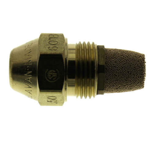 Main product image of Type B Solid 60° Brass Oil Nozzle (0.50 GPH)