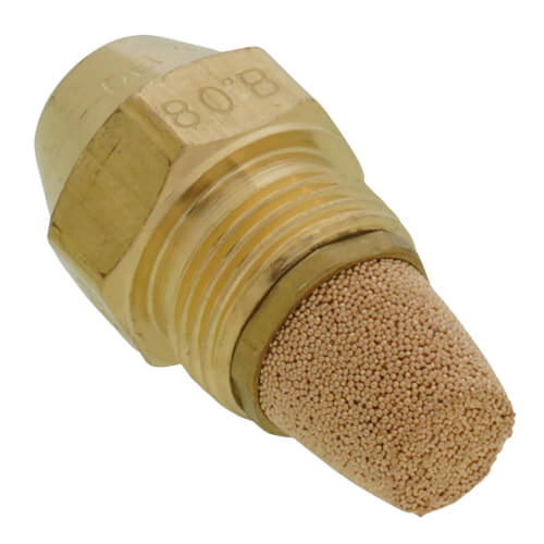Main product image of Type B Solid 80° Brass Oil Nozzle (0.60 GPH)