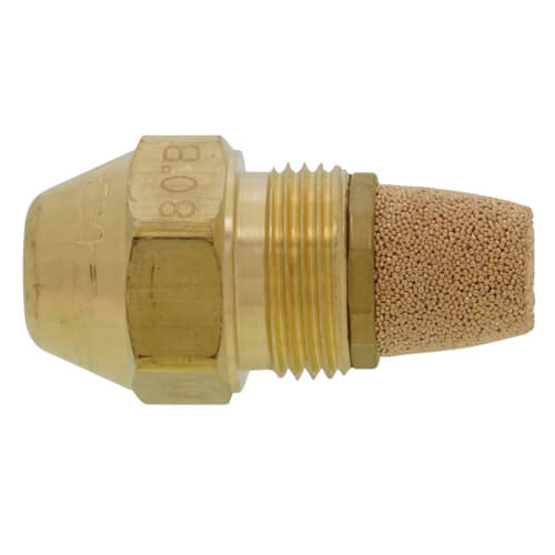 Main product image of Type B Solid 80° Brass Oil Nozzle (0.60 GPH)