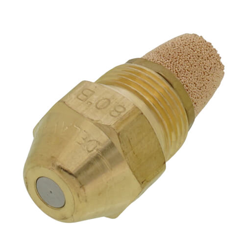 DVB06080 - Delavan DVB06080 - Type B Solid 80° Brass Oil Nozzle (0.60 GPH)