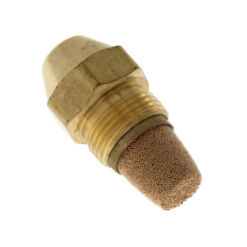 Main product image of Type B Solid 45° Brass Oil Nozzle (0.65 GPH)