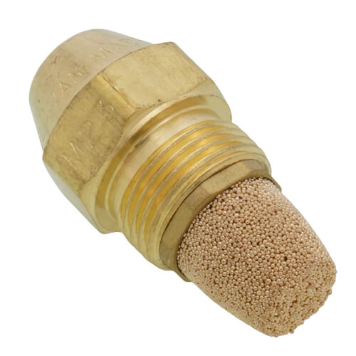Main product image of Type B Solid 60° Brass Oil Nozzle (0.75 GPH)