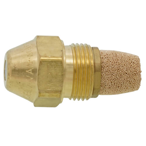 Main product image of Type B Solid 60° Brass Oil Nozzle (0.75 GPH)