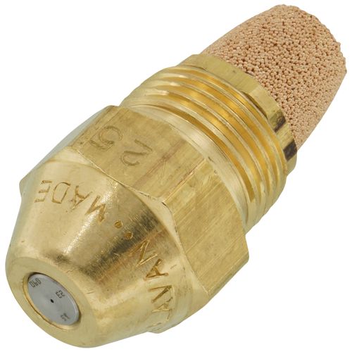 Main product image of Type B Solid 45° Brass Oil Nozzle (0.85 GPH)