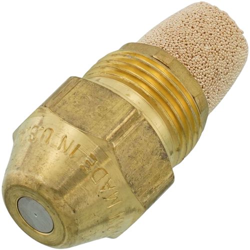 Main product image of Type B Solid 90° Brass Oil Nozzle (0.85 GPH)