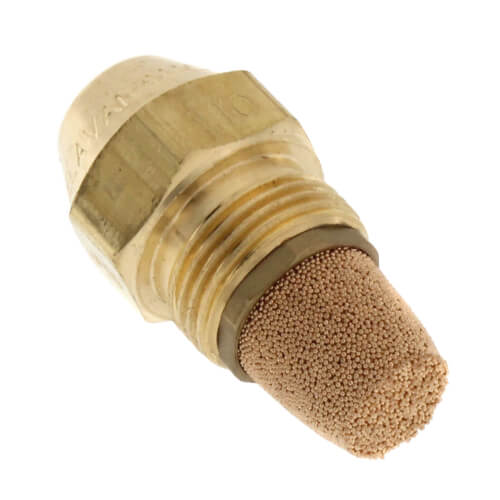 Main product image of Type B Solid 60° Brass Oil Nozzle (1.10 GPH)