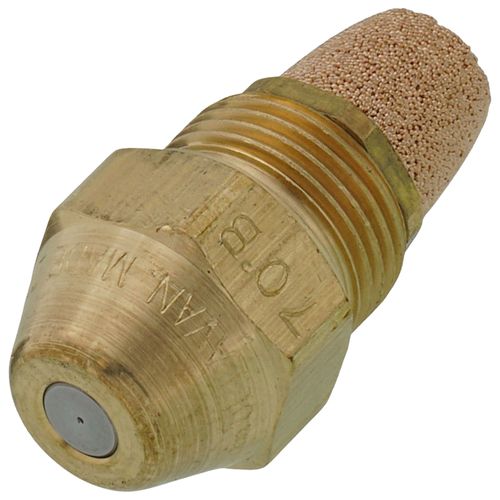 Main product image of Type B Solid 70° Brass Oil Nozzle (1.10 GPH)