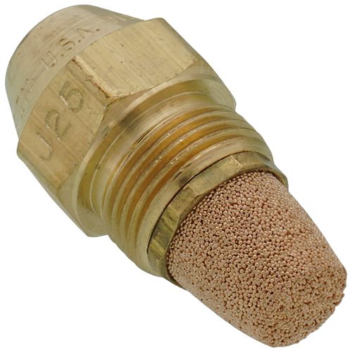Main product image of Type B Solid 70° Brass Oil Nozzle (1.10 GPH)