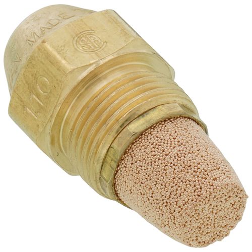 Main product image of Type B Solid 80° Brass Oil Nozzle (1.10 GPH)