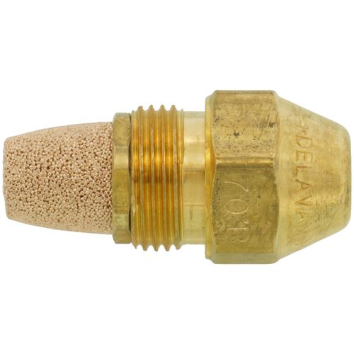 Main product image of Type B Solid 70-Degree Brass Oil Nozzle (1.25 GPH)