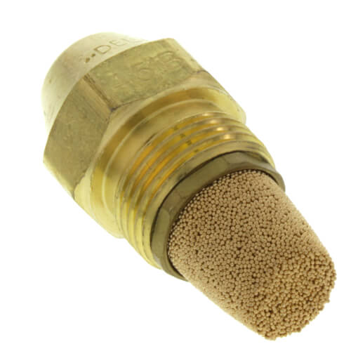 Main product image of Type B Solid 45° Brass Oil Nozzle (1.75 GPH)