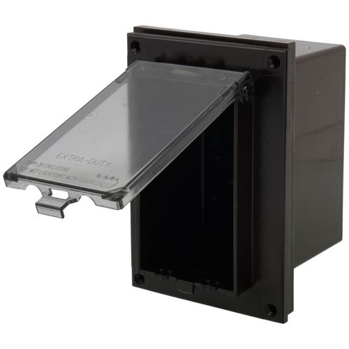 Main product image of Low Profile Weatherproof InBox For New Brick Construction w/ Adapter Sleeve