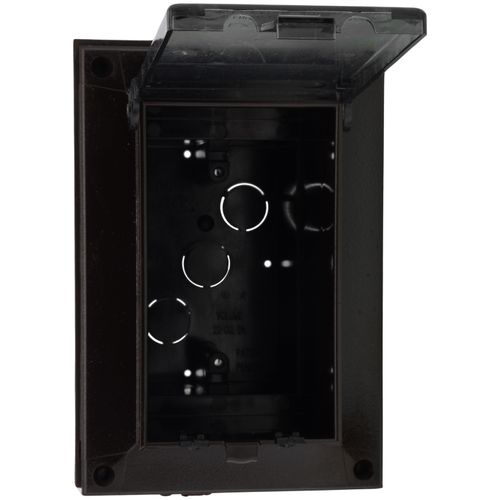 Main product image of Low Profile Weatherproof InBox For New Brick Construction w/ Adapter Sleeve