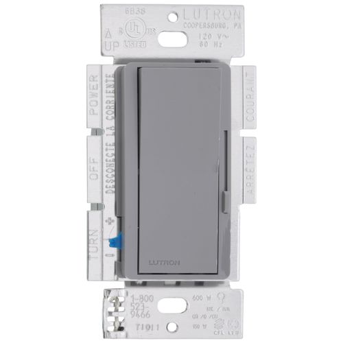 Main product image of Diva LED+ 3-Way Paddle & Dimmer Switch 150W (Gray)
