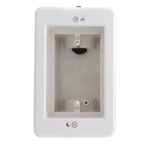 Main product image of 1-Gang Recessed Indoor InBox for New & Retrofit Construction (White)