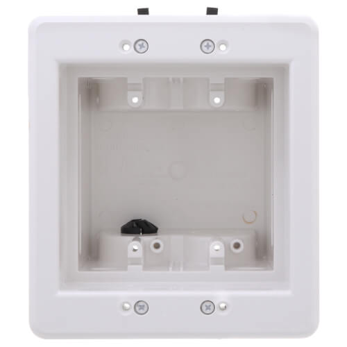 Main product image of 2-Gang Recessed Indoor InBox for New & Retrofit Construction (White)